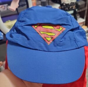 DC Comics Superman Kids Cap - Blue and Red